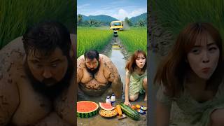 Evolution of baby: JCB attack on sumo wrestler with family #cat #cute #love #shorts vifa60#dance