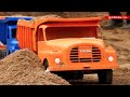 Amazing Excavator NOBAS UB 1233 30t Loading Construction Trucks TATRA 148 for Kids