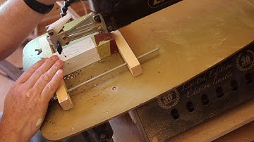 Compound cutting on a scrollsaw