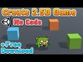 How to make 25d game in unity with no code  visual scripting tutorial