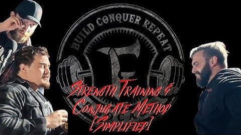 Strength Training & Conjugate Method [Simplified]