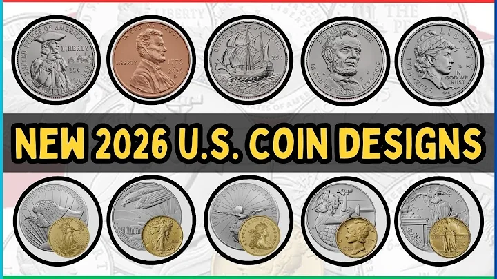 LOOK OUT! The NEW 2026 Coin Designs are Here! 9 New Coins for 250th Anniversary