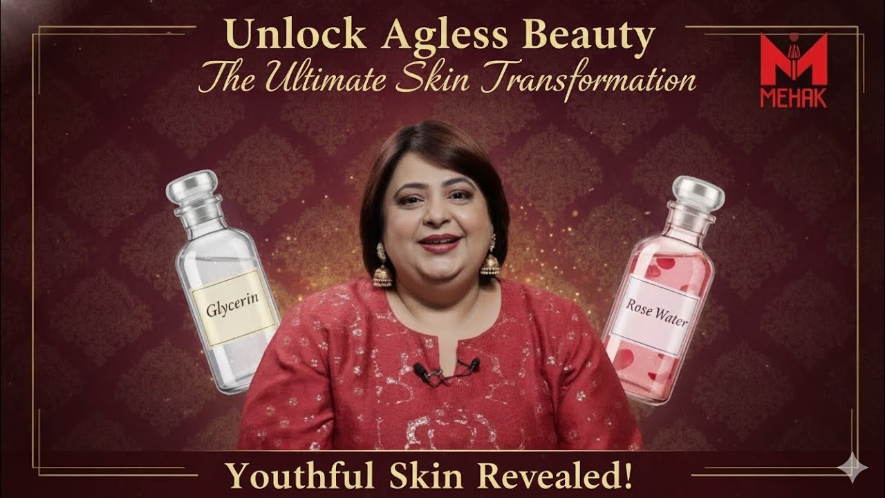 The Ultimate Glycerin & Rose Water Secret for Glowing, Anti-Aging Skin!