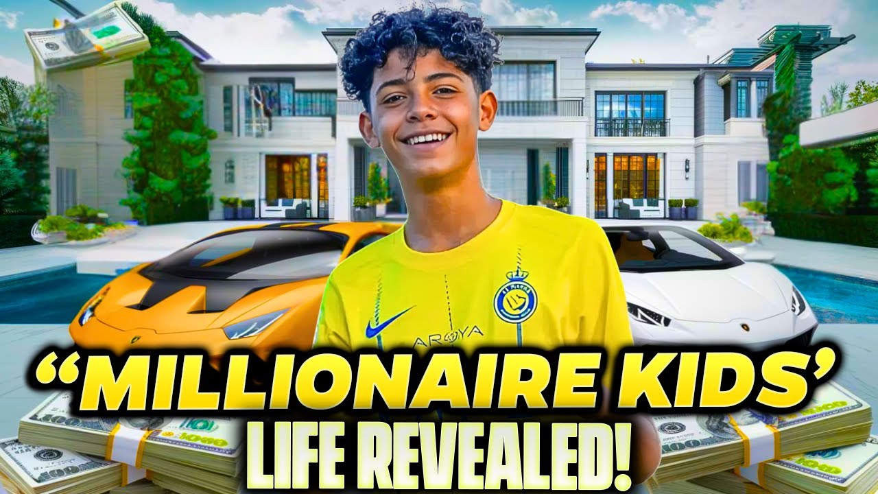 The Millionaire Lifestyle of Cristiano Ronaldo Kids | Luxury, Fame, and Future Dreams