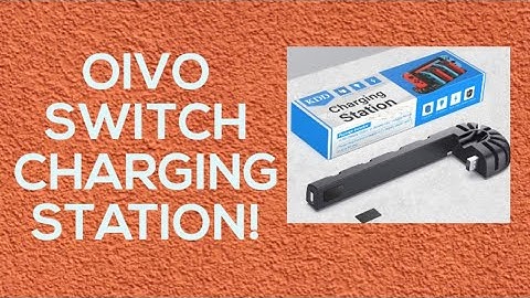 Nintendo Switch Joycon Charging Station Unboxing