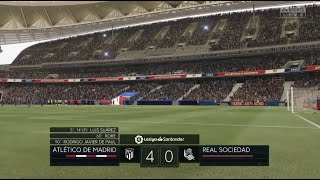 Atlético Madrid v Real Sociedad - Battle of AI - La Liga- FIFA 22 on PC