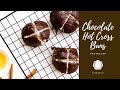 Chocolate hot cross buns recipe  vegetarian easter treat  eatartist