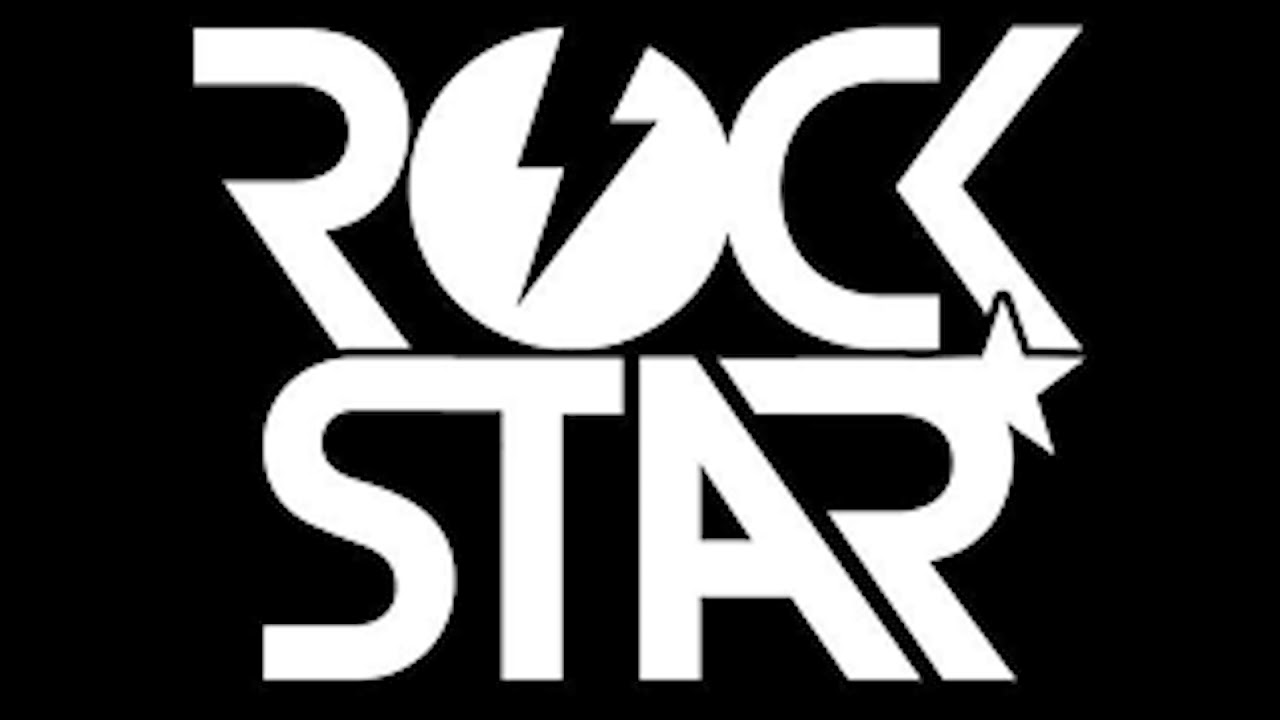 Гоу рокстар. Rockstar надпись. Наклейки Rockstar. Наклейки рокстар чб. Rockstar чёрно белый.