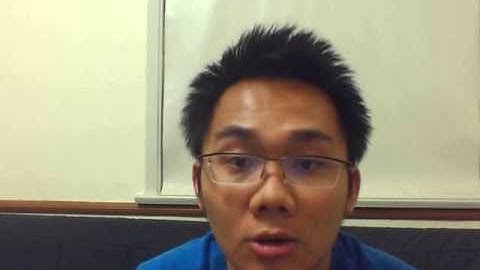 Application Video for Master