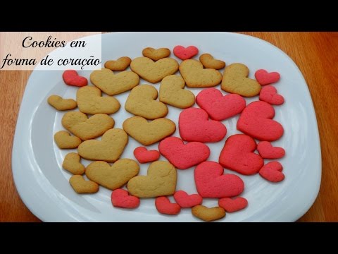 Vídeo: Como Fazer Biscoitos De Coração