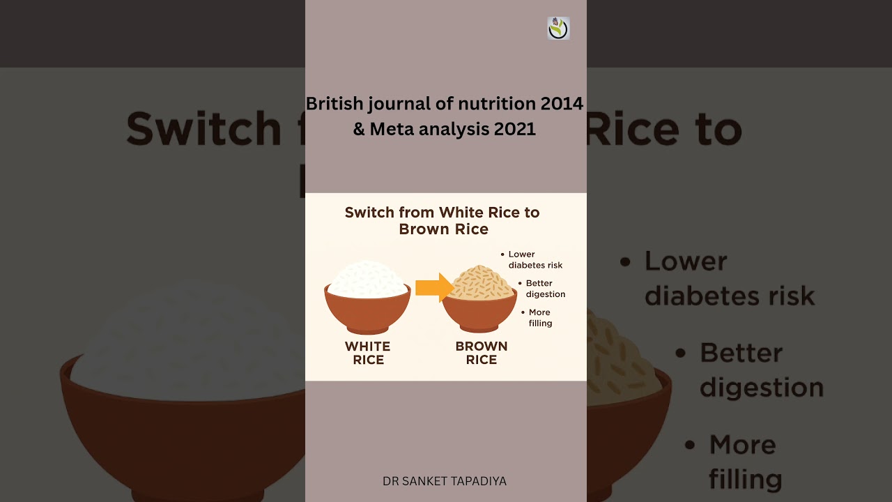 Does rice causes diabetes? | Dr Sanket Tapadiya