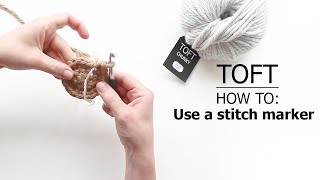How To: Use A Stitch Marker | TOFT Crochet Lesson