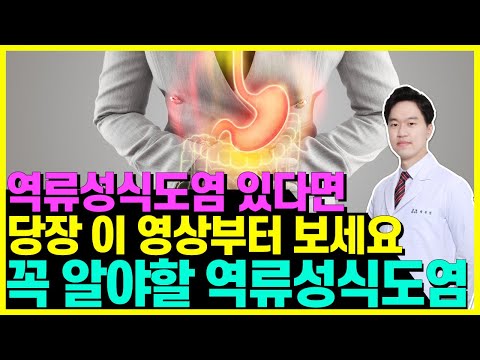 역류성식도염 없애려면, 당장 이 영상을 보세요. 반드시 알아야 할 역류성 식도염의 모든 것.