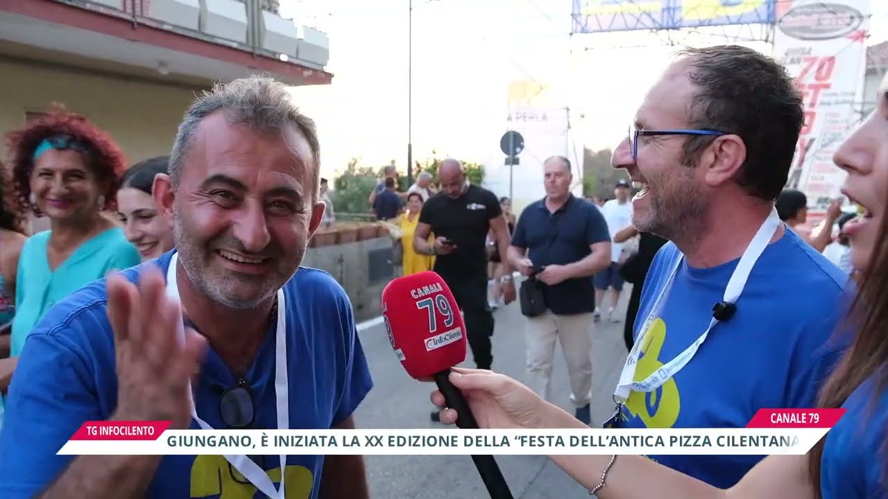 Giungano: iniziata ieri la 20ª Festa dell'Antica Pizza Cilentana, 6 giorni di gusto e grande musica