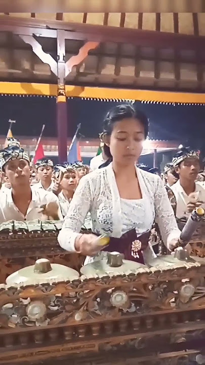 Gamelan Semar Pegulingan di Desa Bedulu #wanita #gamelan #bali #indonesia #taksubali #budayabali