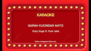 GARAH KUCINDAN MATO Vicky kogoa ft Putri jelia ( KARAOKE )