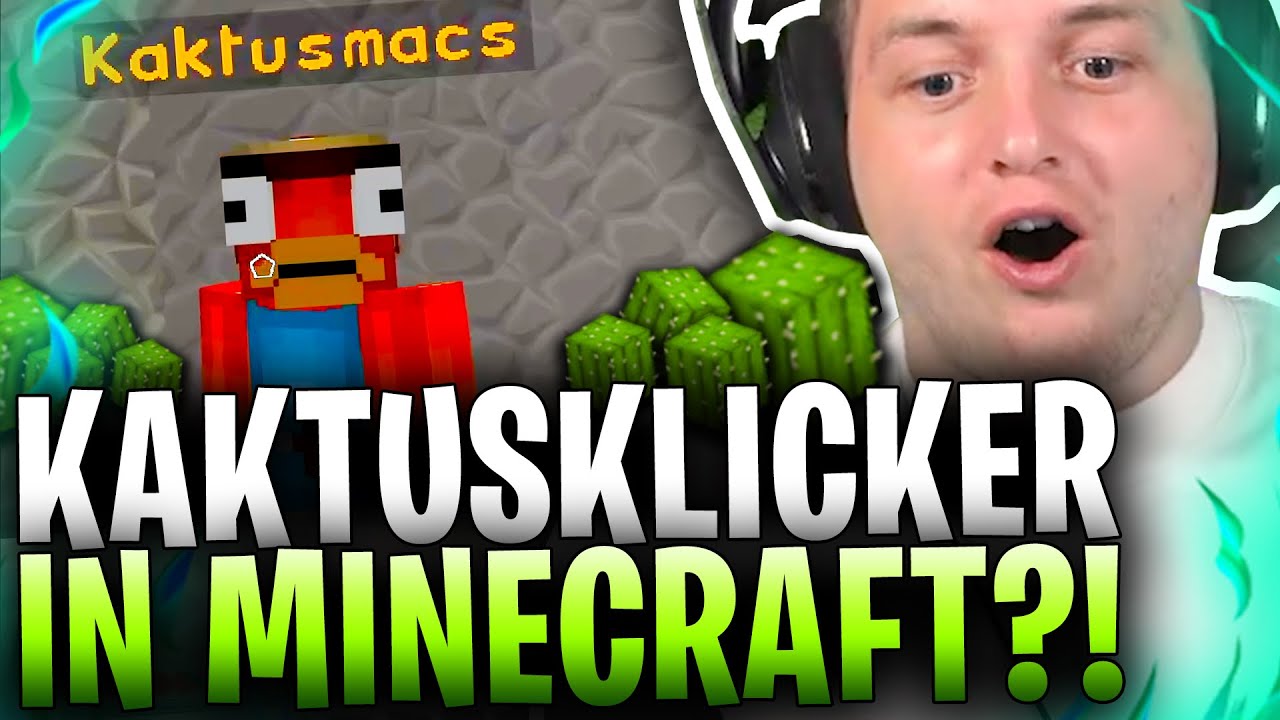KAKTUSKLICKER SUCHT ALARM! | BEI KAKTUSSUCHT und Minecraftgrind WENDEN  SIE SICH ans LEGEND TEAM!