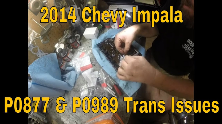 2014 chevy impala transmission pressure control solenoid