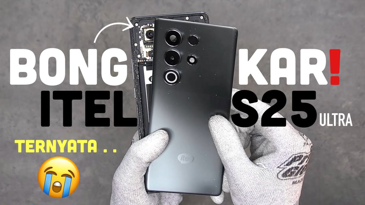 DIKIBULIN??… Geprek ITEL S25 ULTRA!