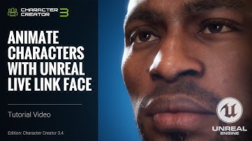 Character Creator 3.4 Tutorial - Animate Characters with Unreal Live Link Face in UE4 & UE5