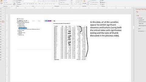 Assessing and managing nonnormality in SEM using AMOS