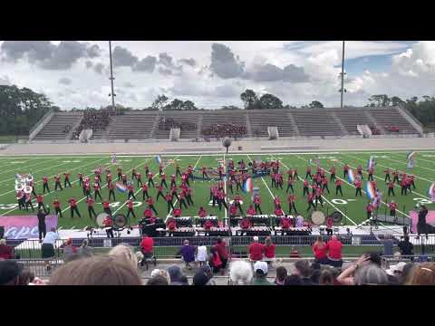 Porter High School Marching Band (2021-2022) Area I Marching Contest (Champions) - Prelims