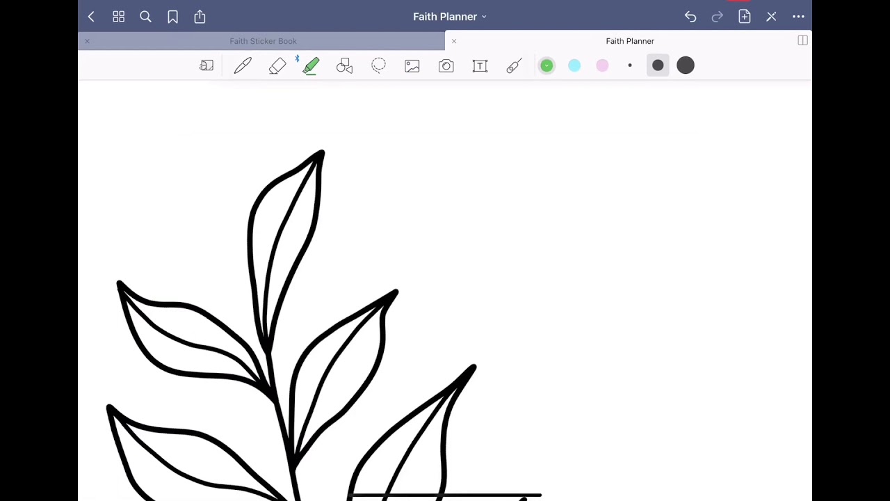 How to color in GoodNotes Mimimellieco YouTube