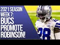 Tampa Bay Buccaneers PROMOTE Rashard Robinson to the Roster | Add Jaydon Mickens to Practice Squad!