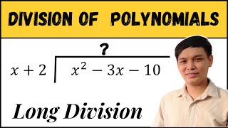Long Division of Polynomials |  Tagalog