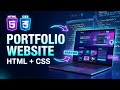 HTML CSS Portfolio Website Tutorial for Beginners (2026)