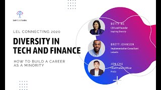 Diversity in Tech and Finance: How to Build a Career as a Minority - Lair East Labs