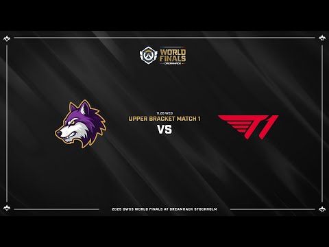 TCC vs T1｜Day 1｜OWCS 월드 파이널 2025 드림핵 스톡홀름