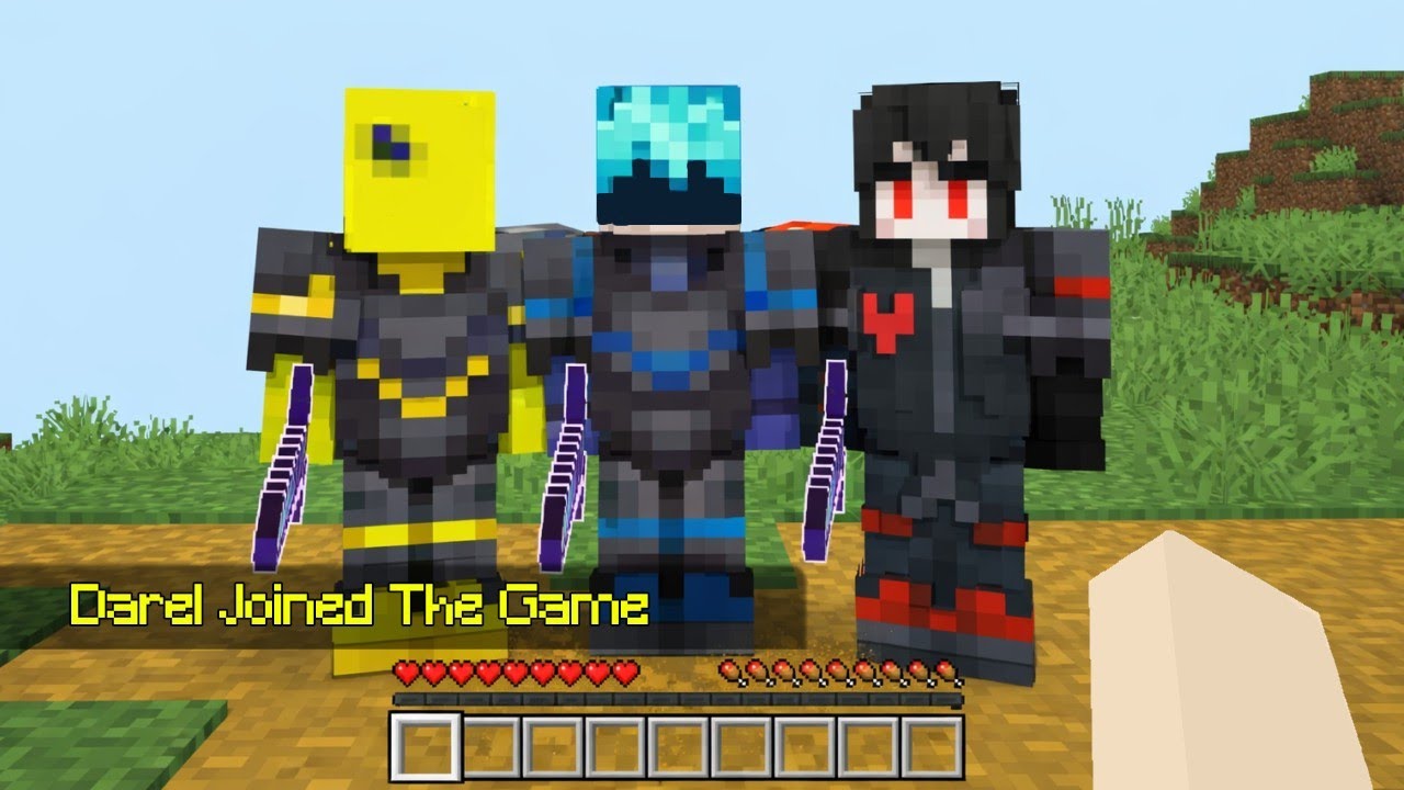 Aku join ke server minecraft secara acak, tapi kok gini???