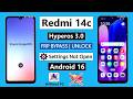 Redmi 14c Hyperos 3.0 Android 16 Frp Bypass | Xiaomi Hyperos 3.0 Google Lock Bypass/ Frp Bypass 2026