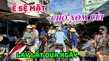Ế SỆ MẶT LUÔN CẢNH CHỢ SÁNG NAY