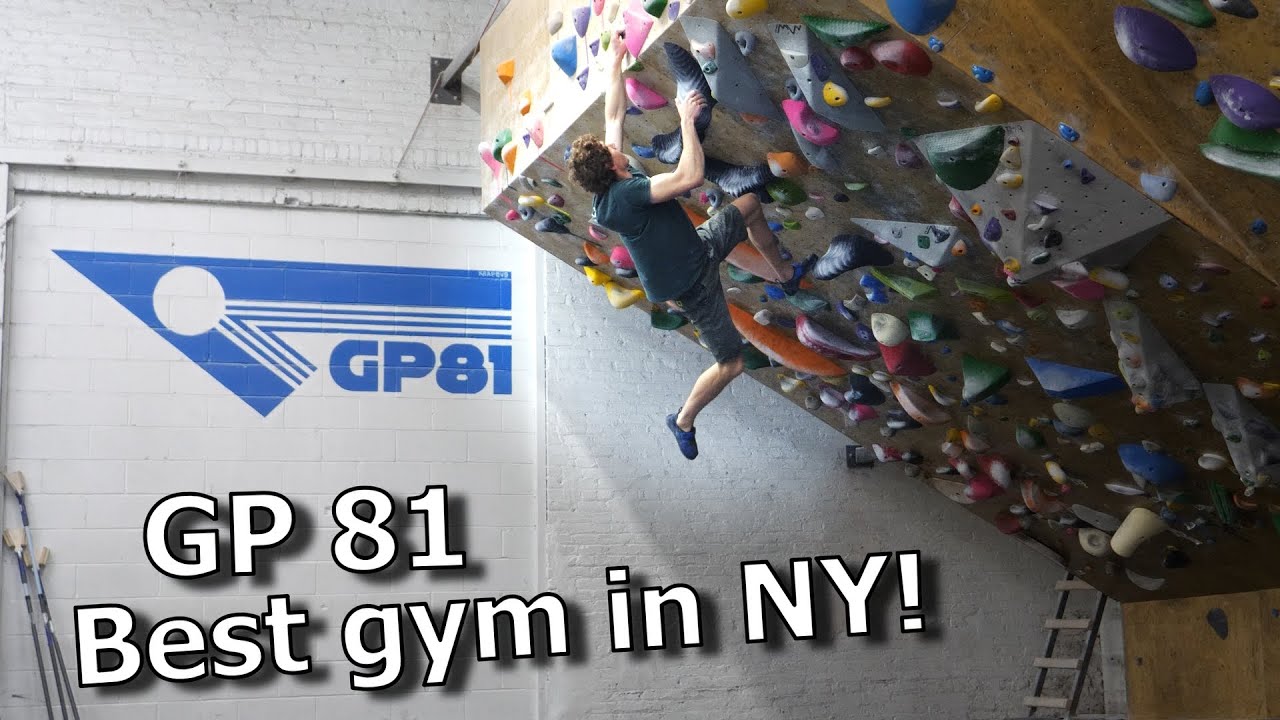 GP 81 rock climbing gym Greenpoint, NY YouTube