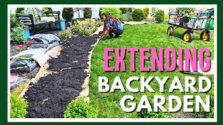 Backyard Landscape ReDesign | NoDig Garden Beds | NEW Hydrangeas