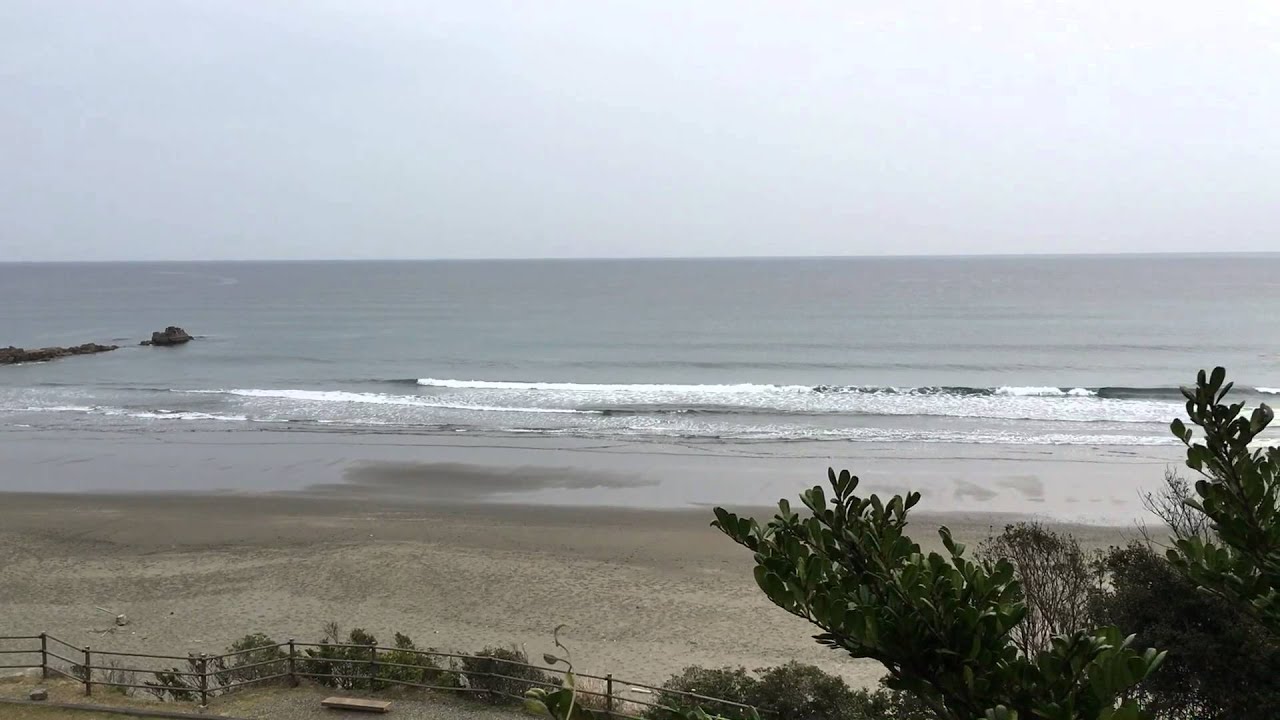 きびしいコンディション 高知県四万十市平野サーフビーチ 2016329 1730 YouTube