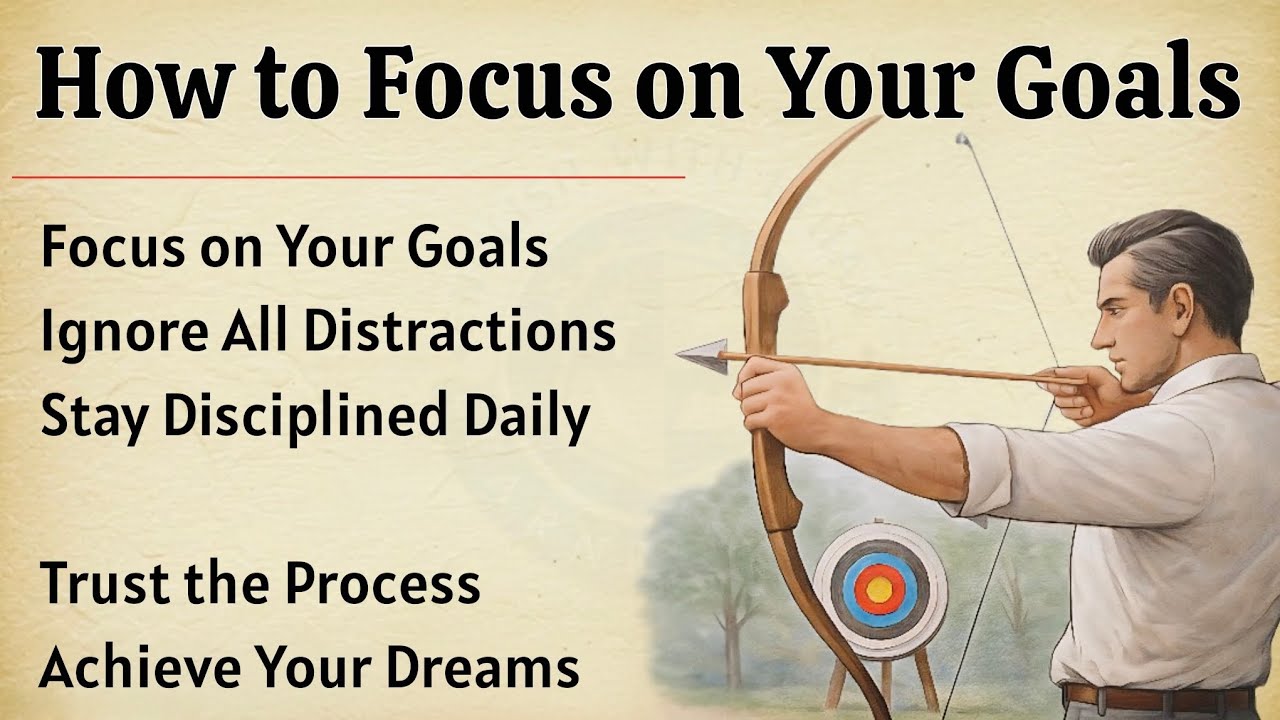 How to Focus on Your Goals | Ignore Distractions | Motivational Video 🔥 | Graded Reader ✅