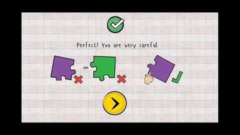 Logic Master 1 - Mind Twist Level 2 Solution | Touch the piece with a different shape