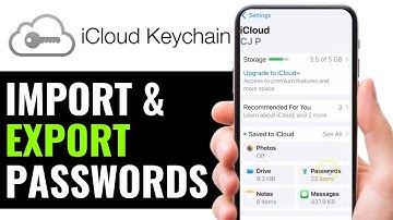 How To Import And Export Passwords From Icloud Keychain Using Iphone 2026 (FAST!!!)