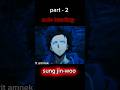 sung jin-woo shadow monarch Edit/ solo leveling Attitude #shorts
