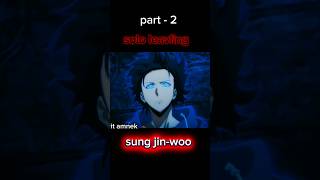sung jin-woo shadow monarch Edit/ solo leveling Attitude #shorts
