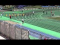 20150809 県民スポーツ祭 小女100m決勝 上ﾀｲﾑﾚｰｽ3組）