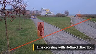 AXIS Object Analytics - Line crossing