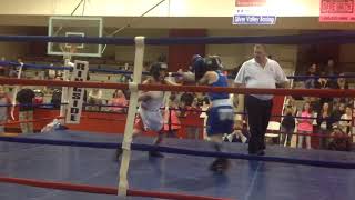 Some footage from Chevy's first fight.
