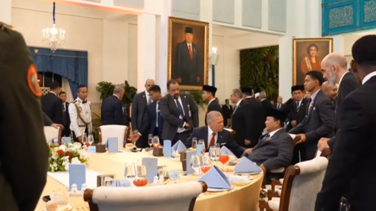 BUKAN SEKADAR JAMUAN SANTAP MALAM, Presiden Prabowo & Raja Abdullah II ibn Al Hussein