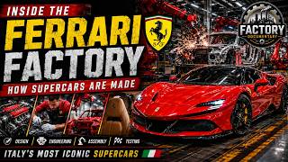 Inside the Ferrari Factory | How a $500,000 Ferrari is Made | Full Manufacturing Process