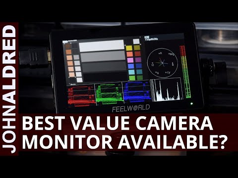 New firmware adds Waveform and Vectorscope to the $229 Feelworld F6