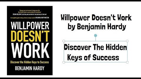 Summary of Willpower Doesn
